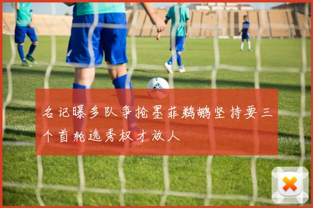 名记曝多队争抢墨菲鹈鹕坚持要三个首轮选秀权才放人